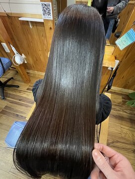 髪質改善　プレミアムヘアエステ