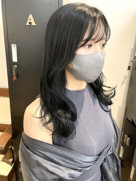 ギフト ヘアー サロン(gift hair salon) 【韓国風ブルーブラック】原口健伸