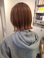 ヘア ケア ディエイチケー(HAIR CARE DHK) ハイトーンカラー切りっぱなしボブ