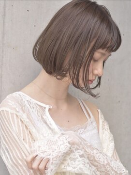 ブリッサ(brisa) 【brisa 表参道】暗髪×ダークモカのシースルーボブ