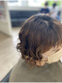 可愛いパーマ