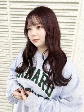 ロマーリ(LOMARLIE) バーガンディ×レイヤーカット