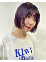 ディッセンバー 神宮前(December) 紫カラー/ぶどうカラー/パープルカラー/ブリーチカラー/渋谷2