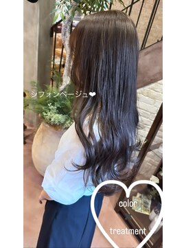 エルト 四条烏丸(elto) 初めてカラーおすすめ★シフォンベージュ★《下岡優花》