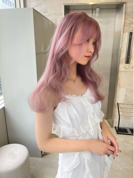 リリー(Lilley) (lilley内堀)韓国ヘア×レイヤーカット×ブリーチカラー