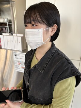 ユイマァル 岡山店(YUIMARL) ショートボブ