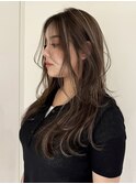ハイライトバレイヤージュダブルカラーケアブリーチ白髪染め