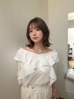 ノイズ エコル(Hair&Make NOISM ekolu )&nbsp;大人可愛い20代30代40代小顔ウルフレイヤーボブ丸みロング