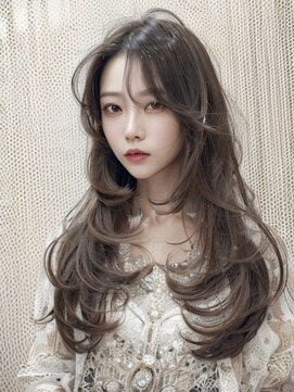 オリンテ バイ レシッド 表参道(orente by rcid) 髪質改善顔まわりレイヤーカットネビージュワンレン