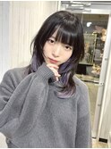 ホワイトパープル×ロングウルフ
