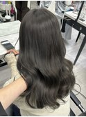 グレージュ アッシュグレー  ダークグレー  透明感カラー