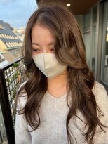 ジーナ 船橋(Zina)&nbsp;髪質改善＊ロングレイヤーグレーベージュ＊美髪【Zina船橋】