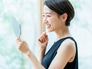 エルユー 多賀城店(Lu)の写真/厳選したカラー材を使用し、しなやかで艶のある仕上がりを実現◇ダメージレスで理想の色味をお届けします。