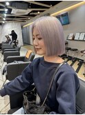 可愛い間違いなしハイトーンボブsilver！