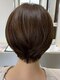 ヘアメイク フェイス(hair make faith)の写真/【白髪染めでも理想のカラーが叶う☆】つい触りたくなる。髪質改善カラーで艶とコシのある髪をあなたに
