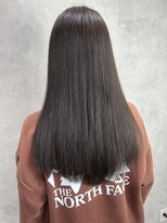 ルノン(LUNON) ホワイトグレージュミニウルフチェリーブラウンデジタルパーマ