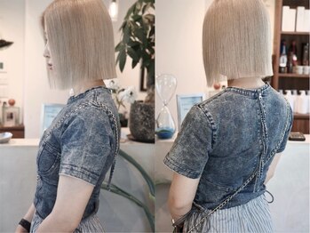 ウィム(wim)の写真/［ケアブリーチ］洋服みたいに何度も変えたくなるカラーだから。頭皮にも髪にも"ストレスフリー"で