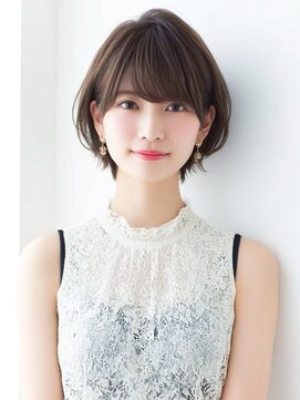 ハーシーバイアポロ 相模大野(HERSHE by apollo) xカット//ホワイトグレージュ/レイヤーカット/チェリーブラウン