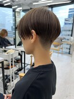 ビューナゴヤ 名駅(VIEW NAGOYA)&nbsp;ショート/オリーブカラー/髪質改善/白髪ぼかし/小顔