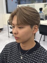 アイトーキョー 渋谷(AI TOKYO)&nbsp;韓国ショート/ショートセンターパート/ミルクティーベージュ