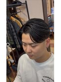 毛流れパーマ