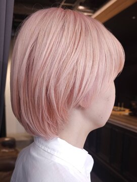 ブロック ジャポン(bloc japon) ヴェールピンク レイヤーショート レイヤーボブ/久保田淳