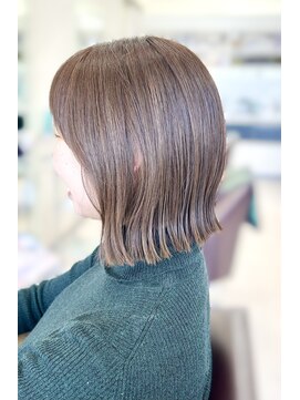 クール ヘアー ギャラリー 神明町店(COOL Hair gallery) すっきりミディアムボブ