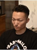 束感濡れ髪リバースフェード【メンズカット/倉敷/中島/美容院】