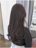 春カラーブラウンマロンベージュくすみ透明感カラー