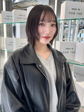 ノエロク 岐阜(noe rok) ミニボブ/韓国/ボブ/髪質改善/縮毛矯正/岐阜n34