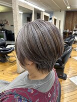 アサクラ シンキタ(ASAKURA SHINKITA) スッキリショート×白髪ぼかし×3stepトリートメント