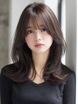 エレノア トーキョー 恵比寿(ELEANOAH TOKYO)&nbsp;暗めカラーくびれフェイスフレーミングデザインカラー