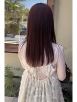 ソエラ(Soera) ブリーチなし暖色チェリーレッド