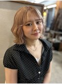 ホワイトベージュ/ミルクティーベージュ/ブロンド/SAKINA