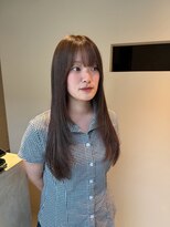 アネ(annee) レイヤーカット×ミントカラー×髪質改善