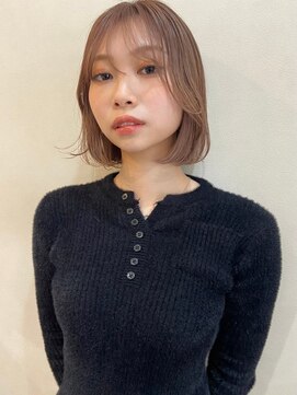 メル ヨコハマ(MeL) ボブレイヤーカット顔周りレイヤーウルフハッシュカットシャギー