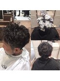 シースルーミルクティーアッシュクリアアッシュグレージュ温感