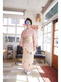 ヘアセット 着付け