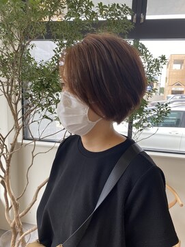 ピシェ ヘア デザイン(Piche hair design) 襟足スッキリ　丸みのあるショートヘア