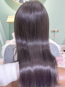 リノ(Lino) 10代20代30代【髪質改善カラー】艶髪ラベンダーグレージュ