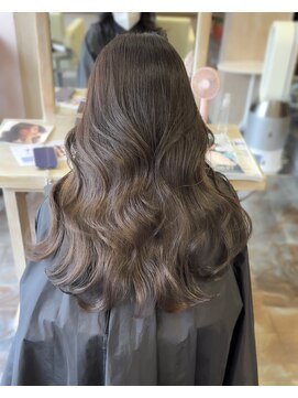 エン 仙台(en) レイヤー/シルキーベージュ/オリーブカラー/グレージュカラー