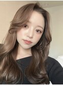 【韓国ヘア】顔周りのレイヤーカット ブリーチなし 西田大樹