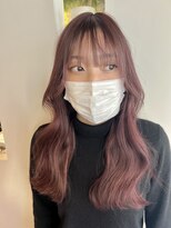 トロニー(TLONY) エクステごとカラー ピンクカラー stylist/miaki