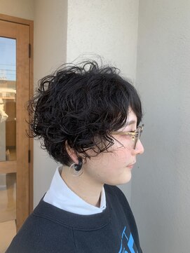 リム(LIM) 【LIM 岐阜】ふわっとくるっとショートパーマ/似合わせカット