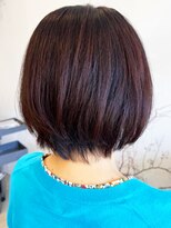 レポヘアー(Repos hair)&nbsp;20代30代40代髪質改善カラーピンクブラウンショートボブ透明感