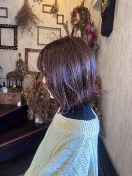 ブラウンバニーオーケストラ(Brown Bunny Orchestra) ピンクラベンダーカラー