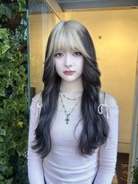 キイ 原宿 表参道(K.e.y)&nbsp;ルーツカラー／デザインカラー／前髪カラー