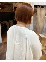 アクトゥス(AEQUITAS)&nbsp;ハーフブリーチ×夏感たっぷりオレンジブラウン