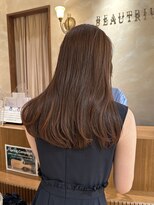 ビュートリアム265(BEAUTRIUM 265)&nbsp;◆レイヤーロング/レイヤーカット/銀座/艶ブラウン/ベージュ