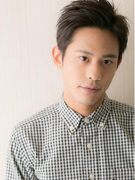 グルーミングサロン バーバー キャッスル 北浦和西口(Grooming salon Barber Castle) 20代30代アッシュブラック刈り上げメンズショートV北浦和
